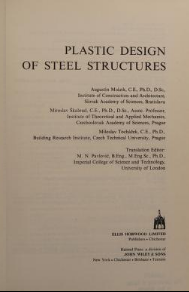 Plastic design of steel structures - Scanned Pdf with Ocr